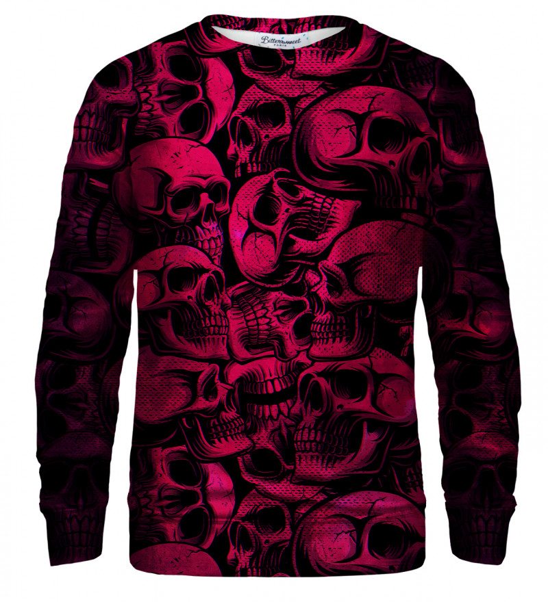Levně Bittersweet Paris Unisex's Skulls Sweater S-Pc Bsp172