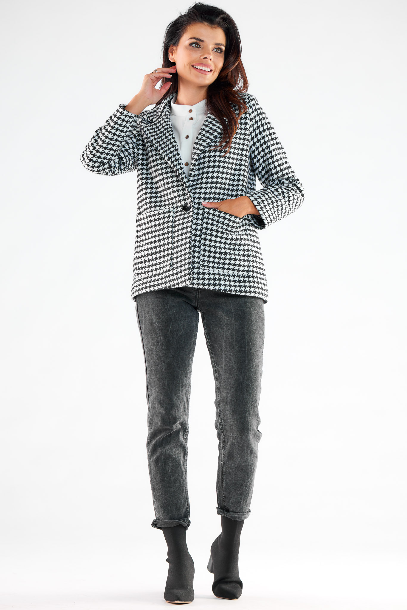 Awama Woman's Coat A545 Pepito