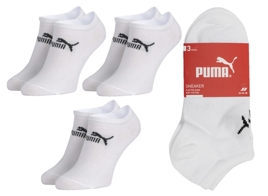 Levně Ponožky Puma Sneaker-V 3 Pack