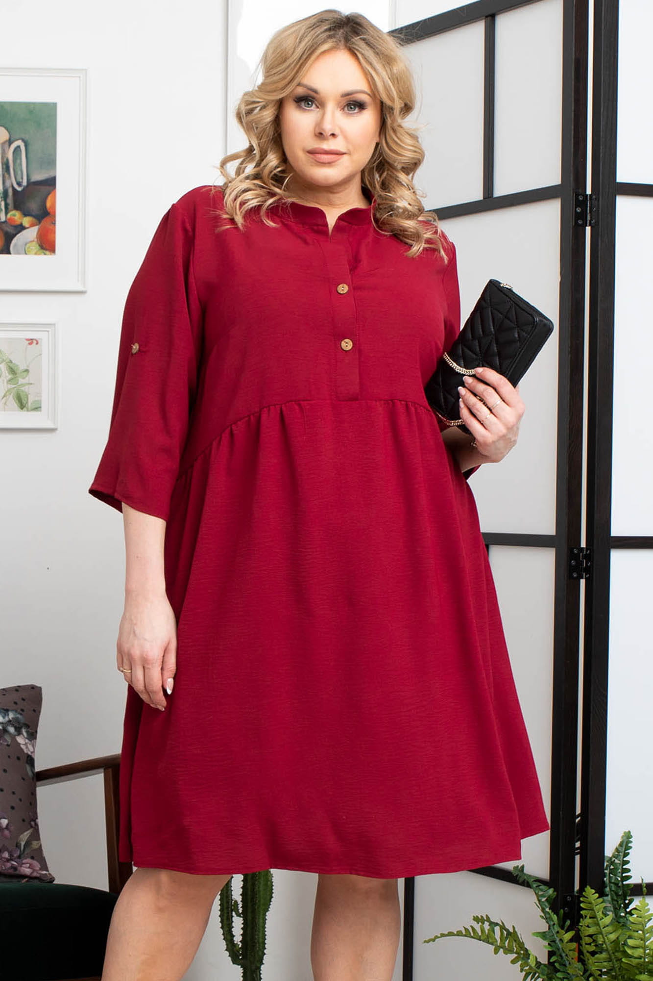 Rochie dama, Karko Buttoned