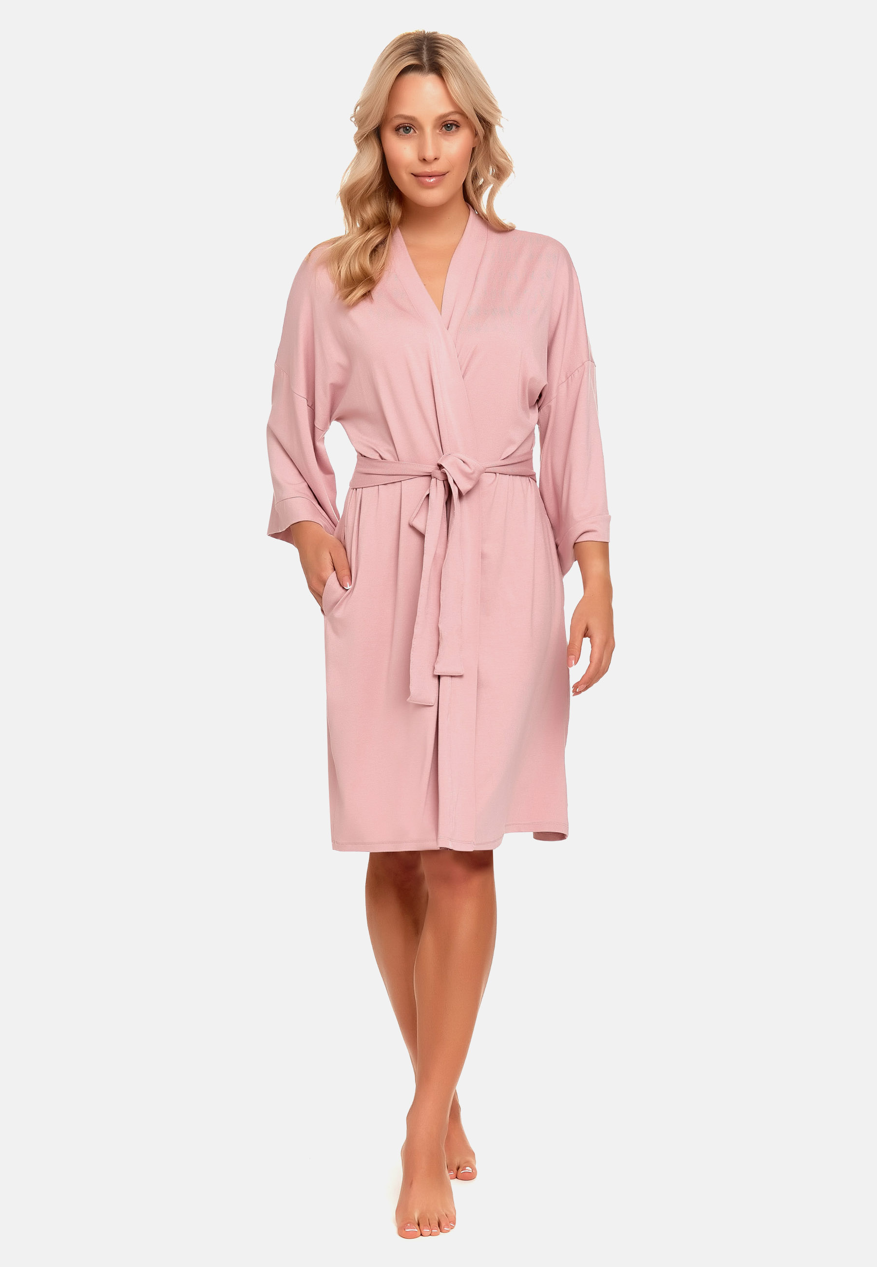 Doctor Nap Woman&#039;s Dressing Gown SWB.9999 Flamingo