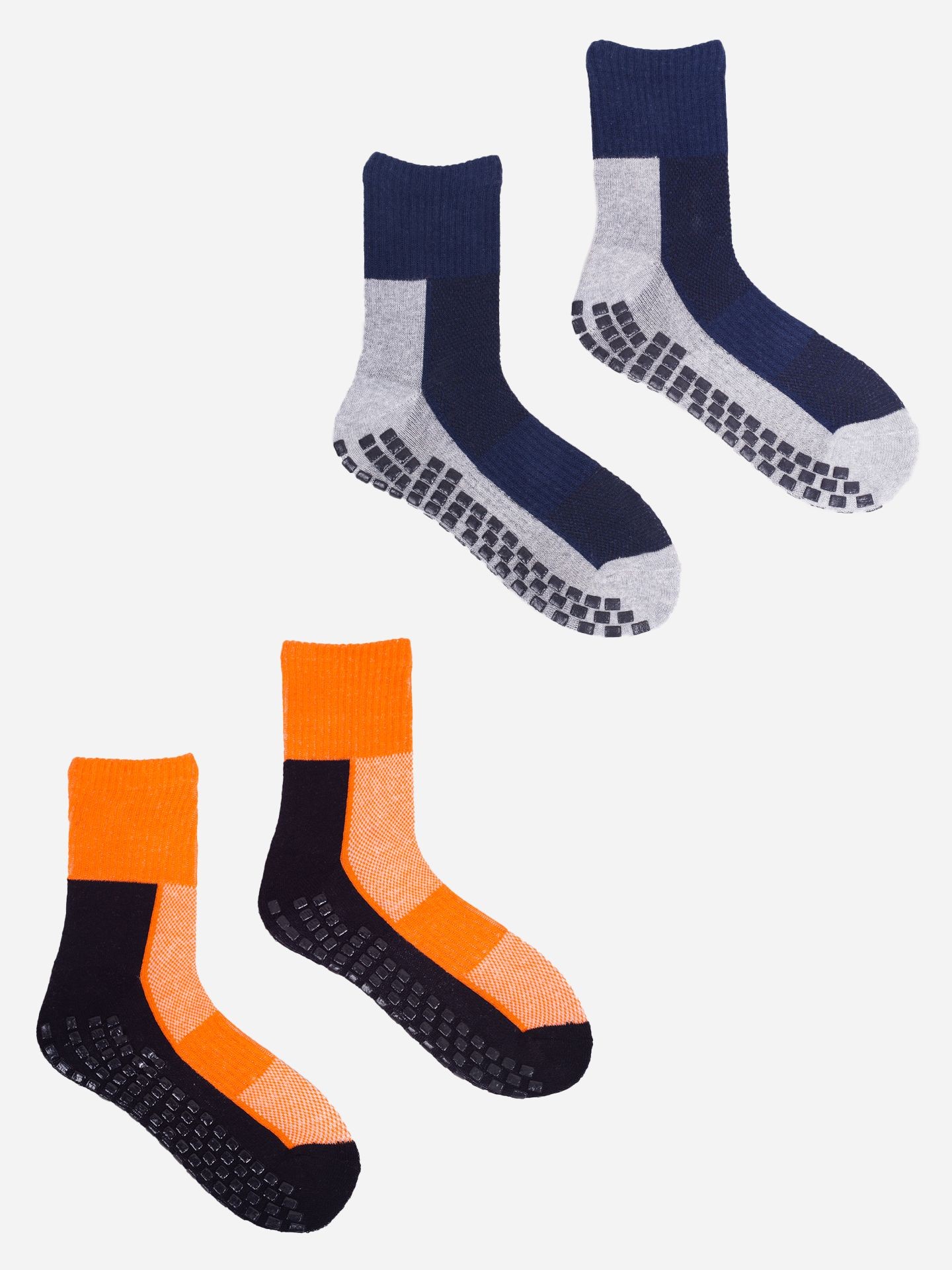Levně Yoclub Unisex's Half-Terry Socks With ABS 2-Pack SKA-0131U-AA0A-003