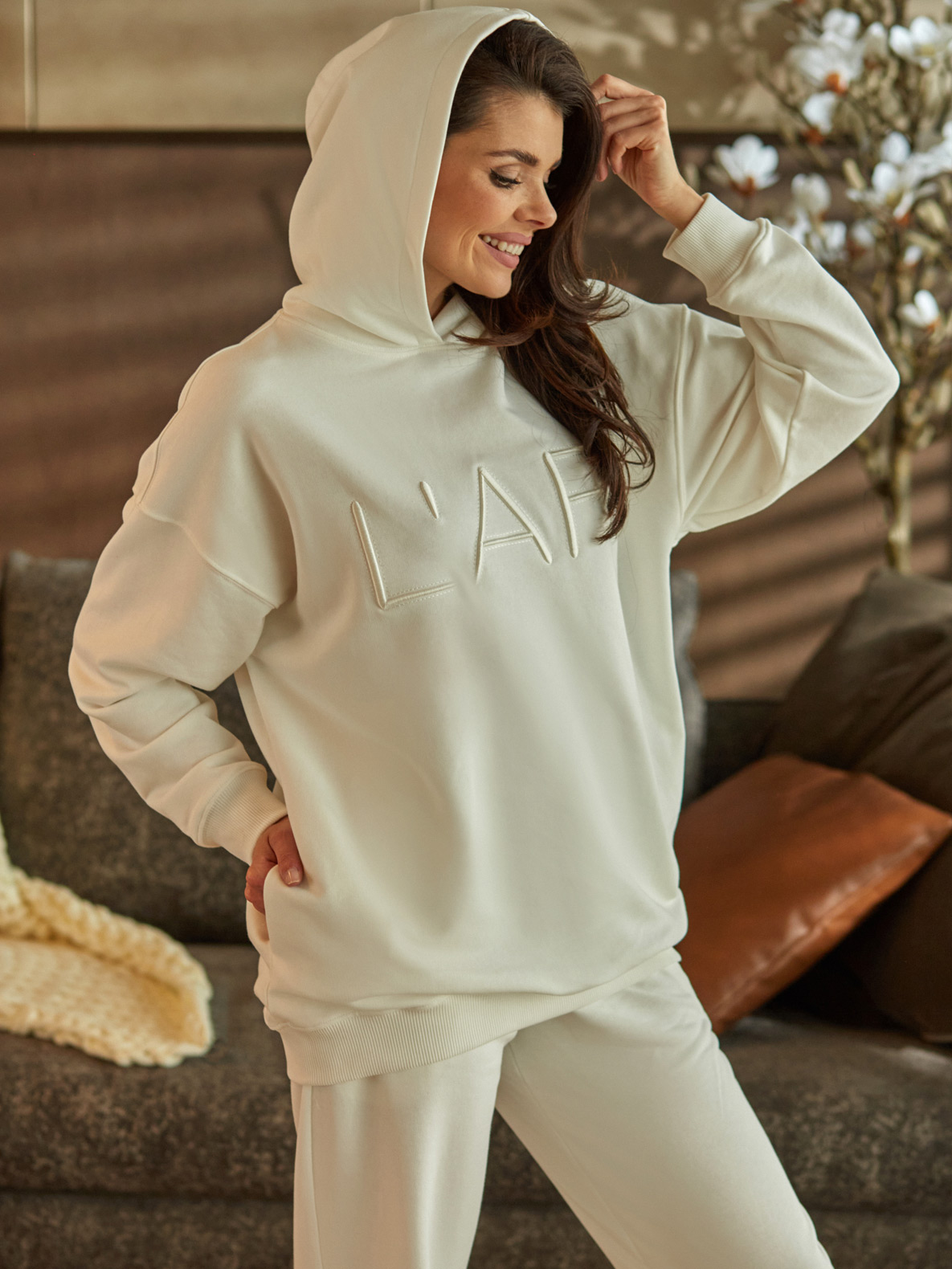 L`AF Woman's Hoodie Dix