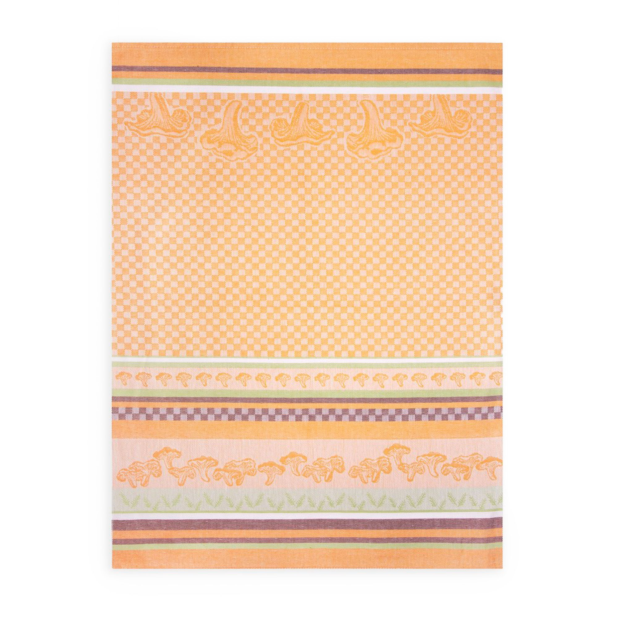Levně Zwoltex Unisex's Dish Towel Kurki Orange/Pattern