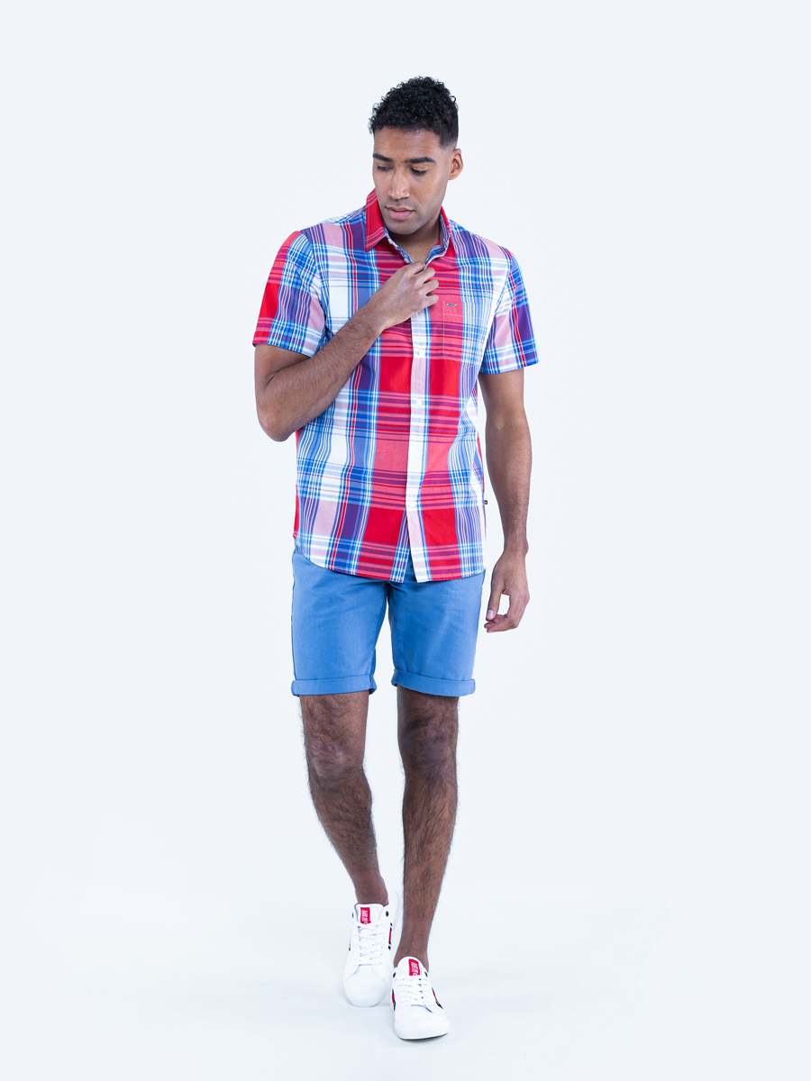 Levně Big Star Man's Bermuda shorts Shorts 111251 Denim-840