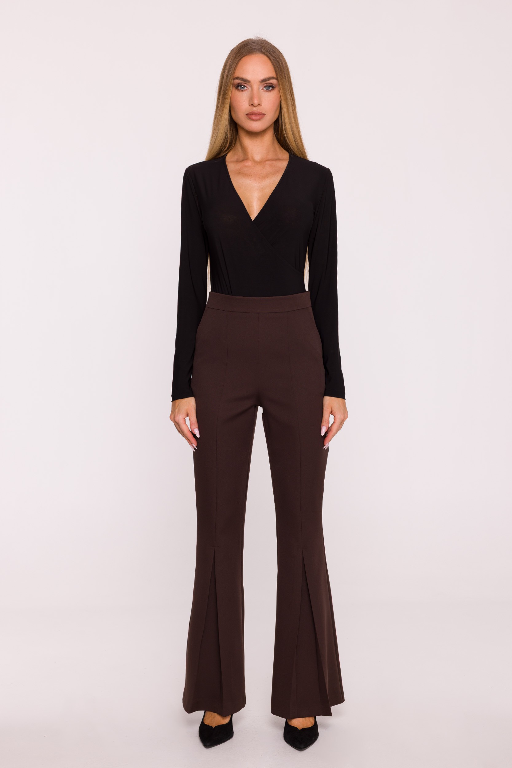 Pantaloni cu fund clopot pentru femei Made Of Emotion