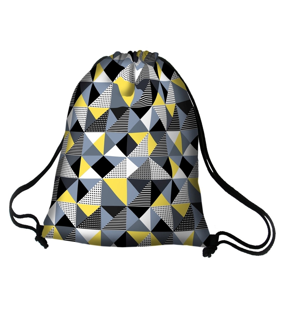 Bertoni Unisex's Backpack Mellange Yellow