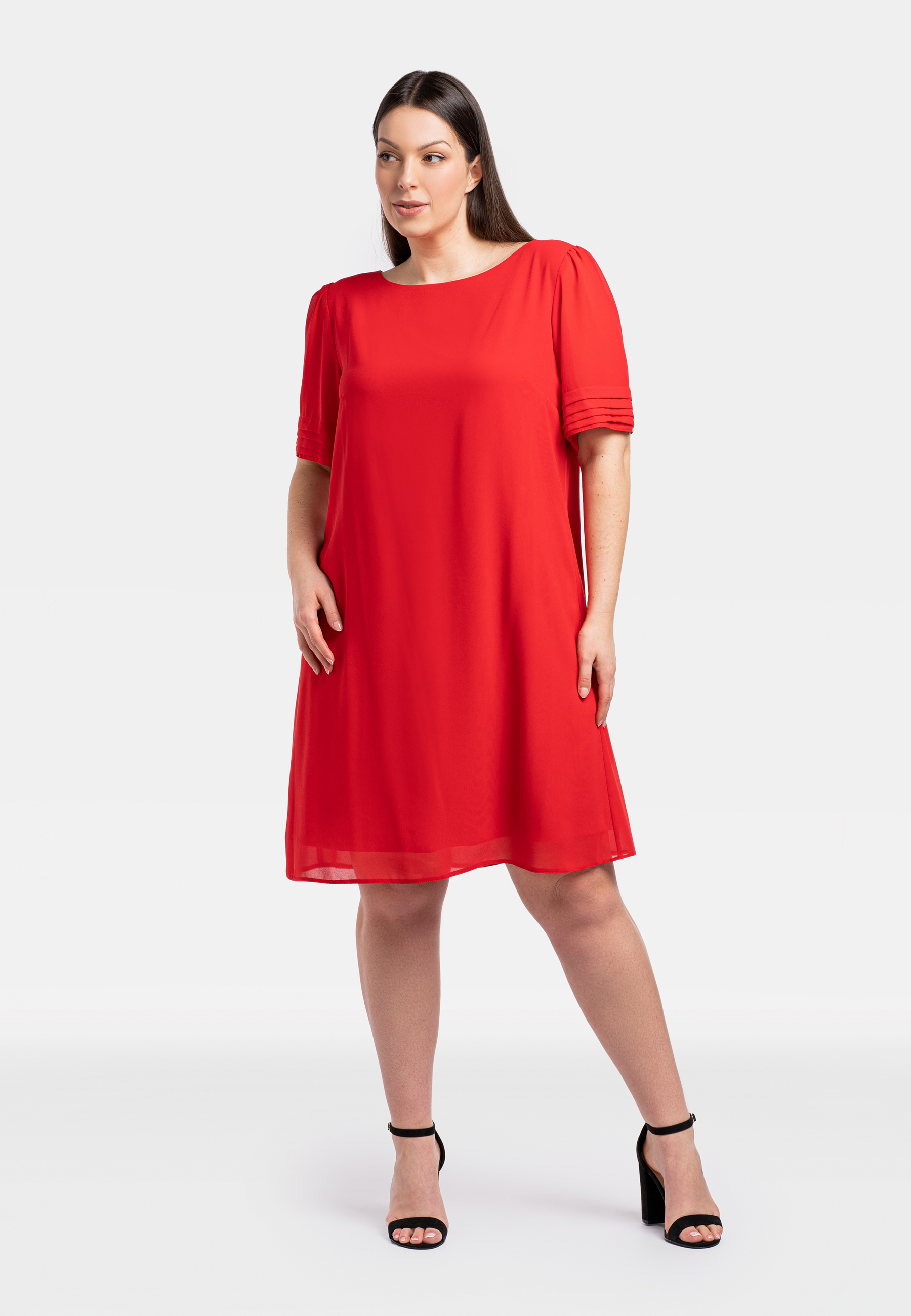 Damen Kleid Karko Red