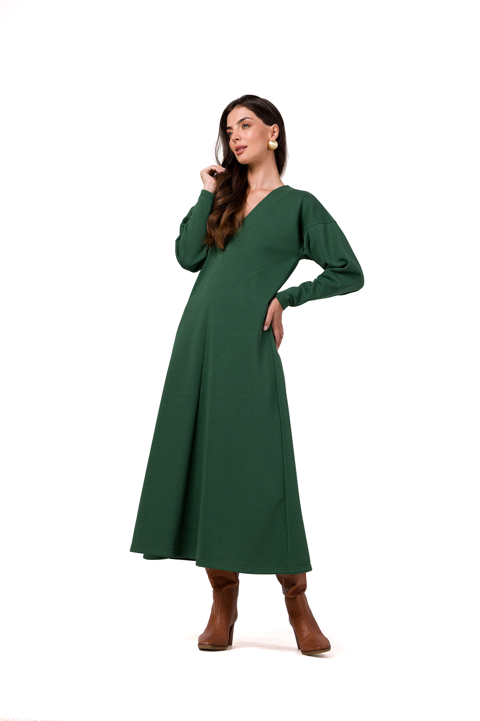 BeWear Woman's Dress B267 Grass