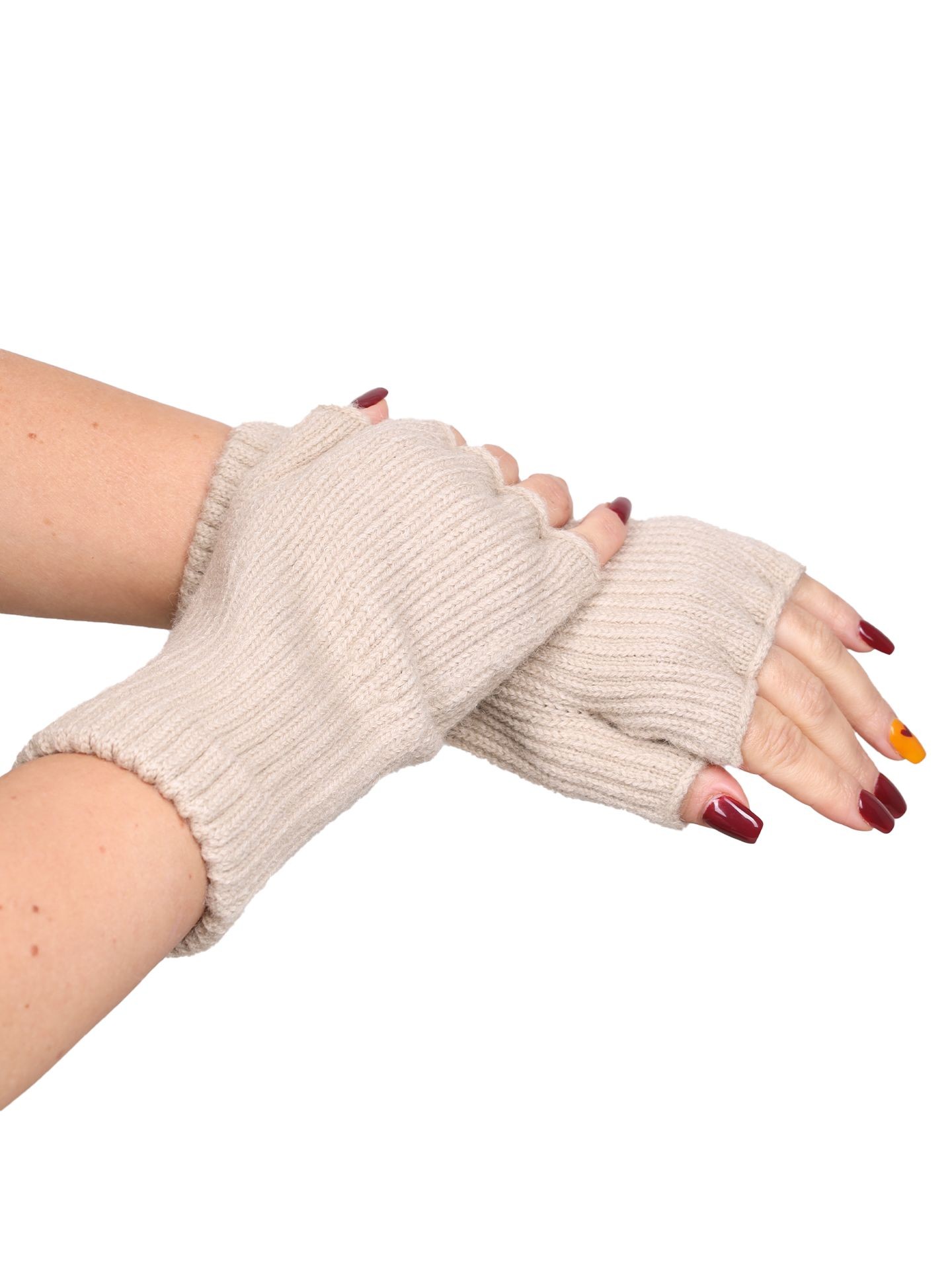 Yoclub Woman's Gloves RED-0005K-AA5A