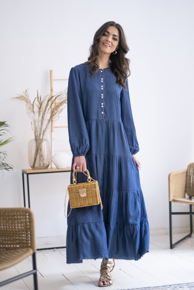 Rochie de damă Mefese Dark Blue