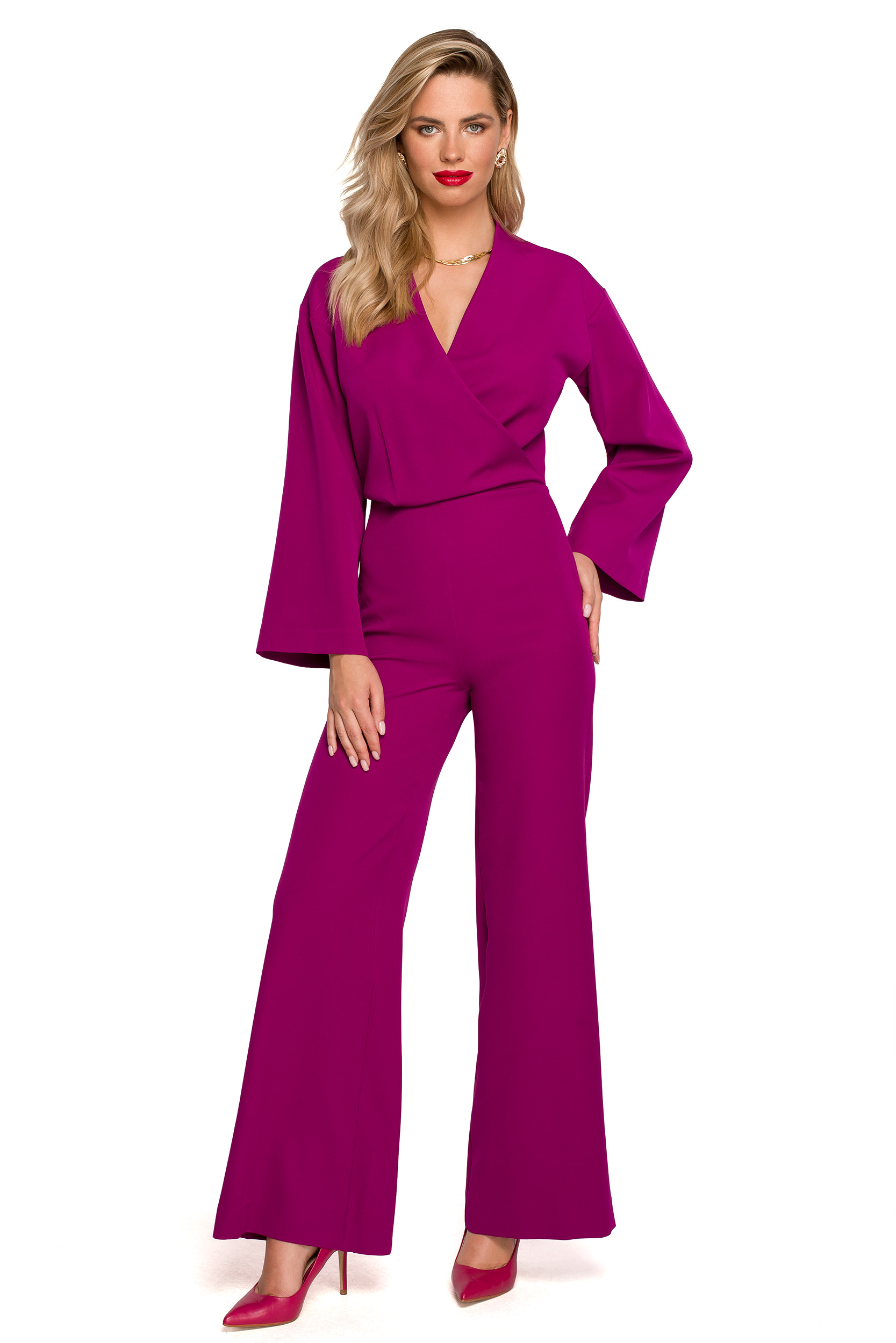 Salopeta de dama Makover Makover_Jumpsuit_K147_Ruby