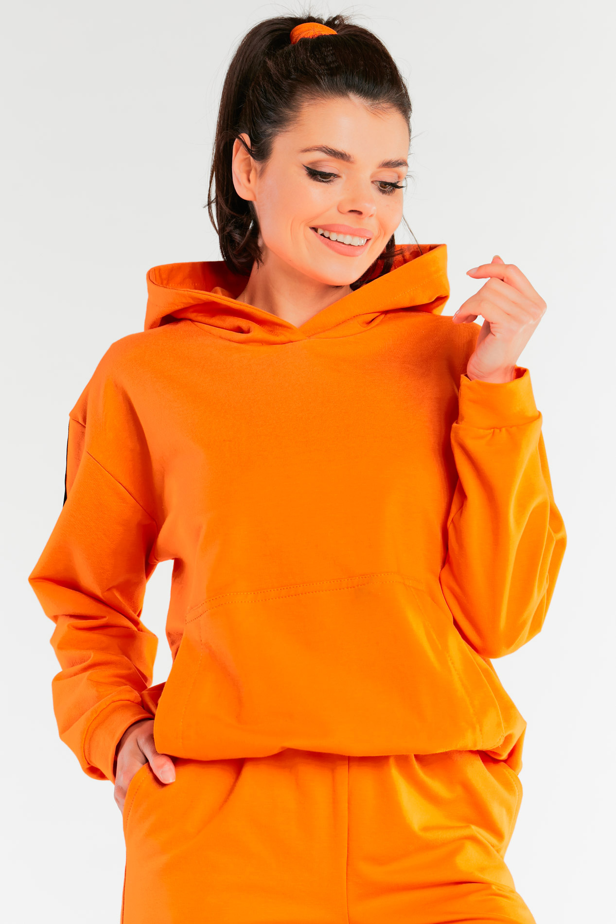 Infinite You Woman's Hoodie M248 Orange