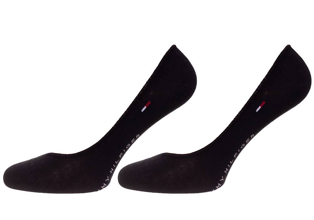 Levně Sada dvou párů dámských ponožek v černé barvě Tommy Hilfiger Underwe - Dámské