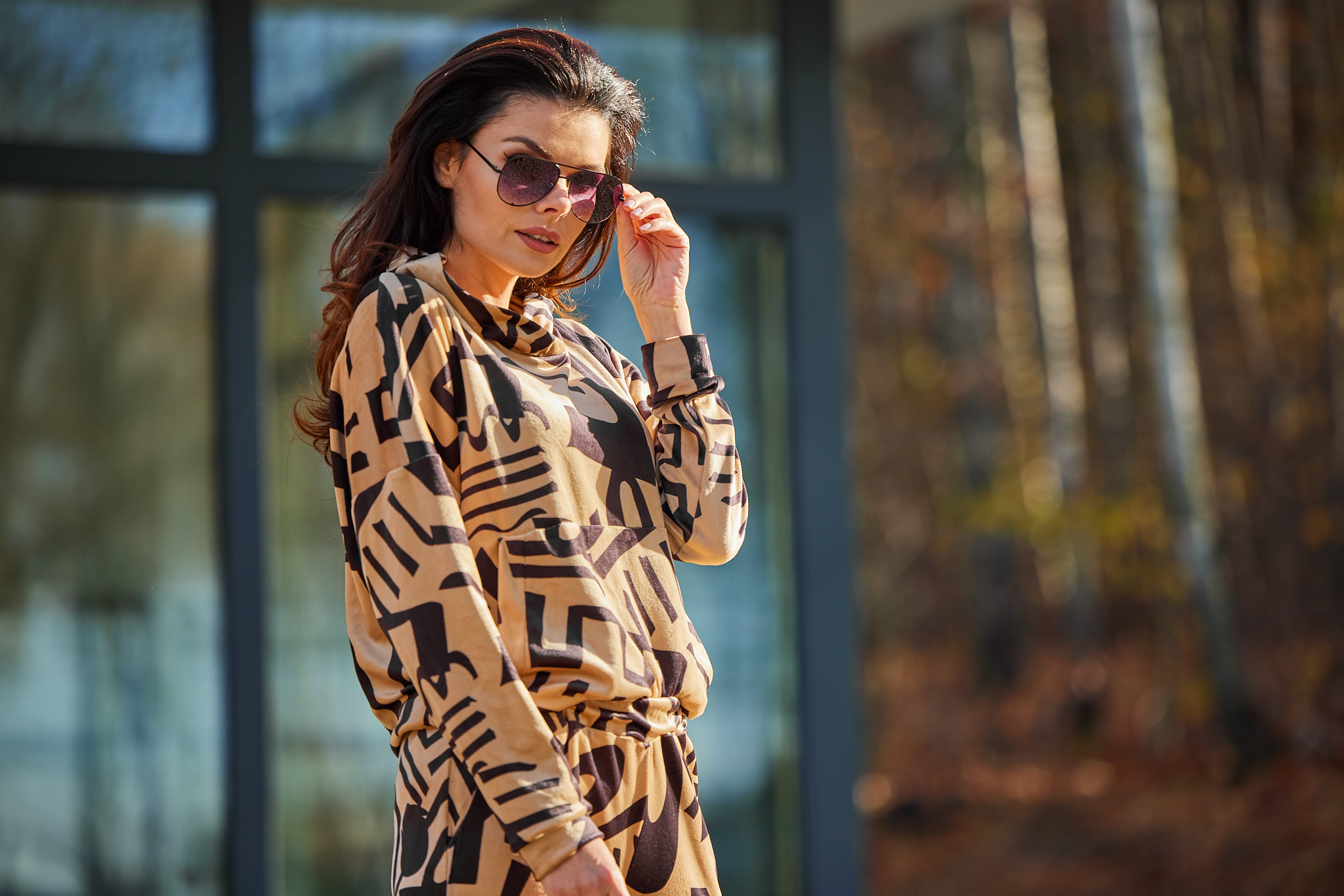 Awama Woman's Hoodie A473