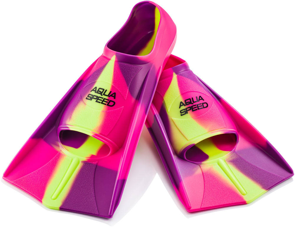 AQUA SPEED Unisex's Snorkel Flippers Training  Pattern 93
