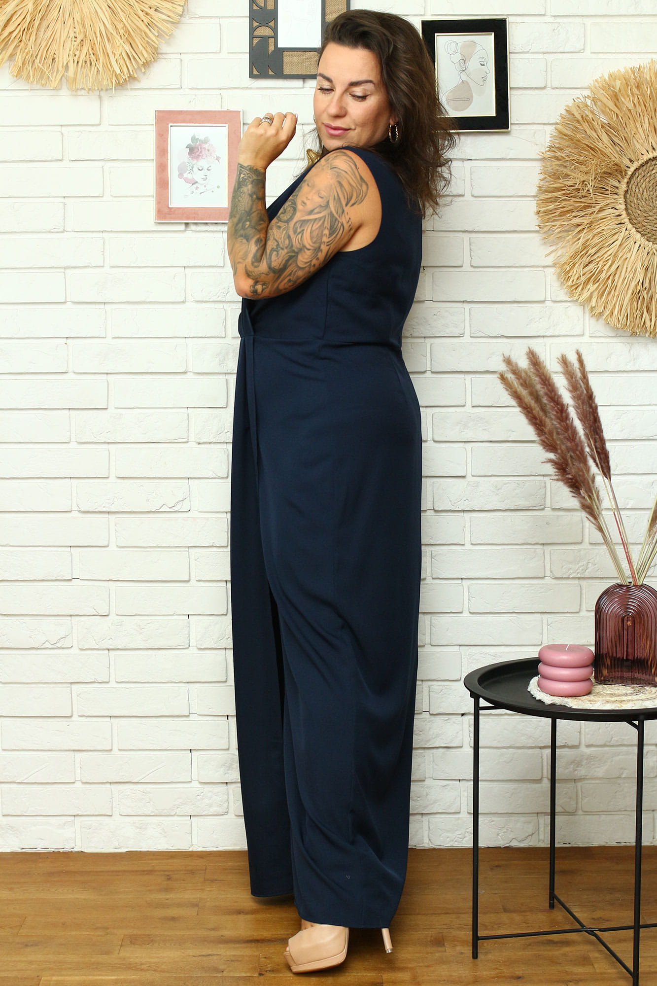 Rochie de dama Karko Navy Blue