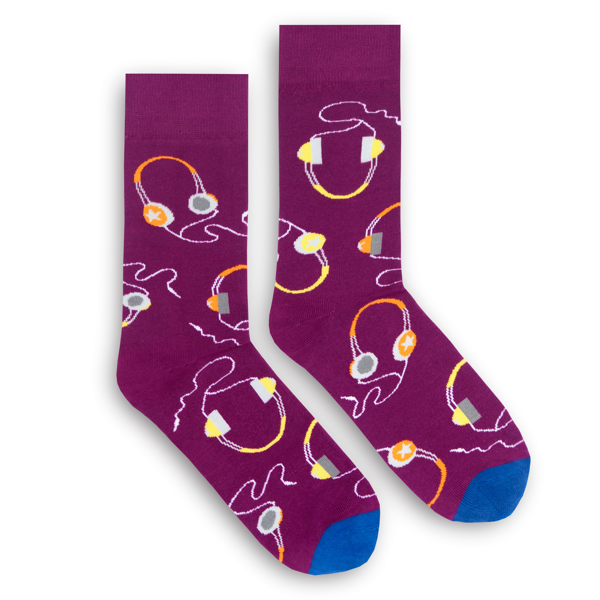 Levně Banana Socks Unisex's Socks Classic Headphones