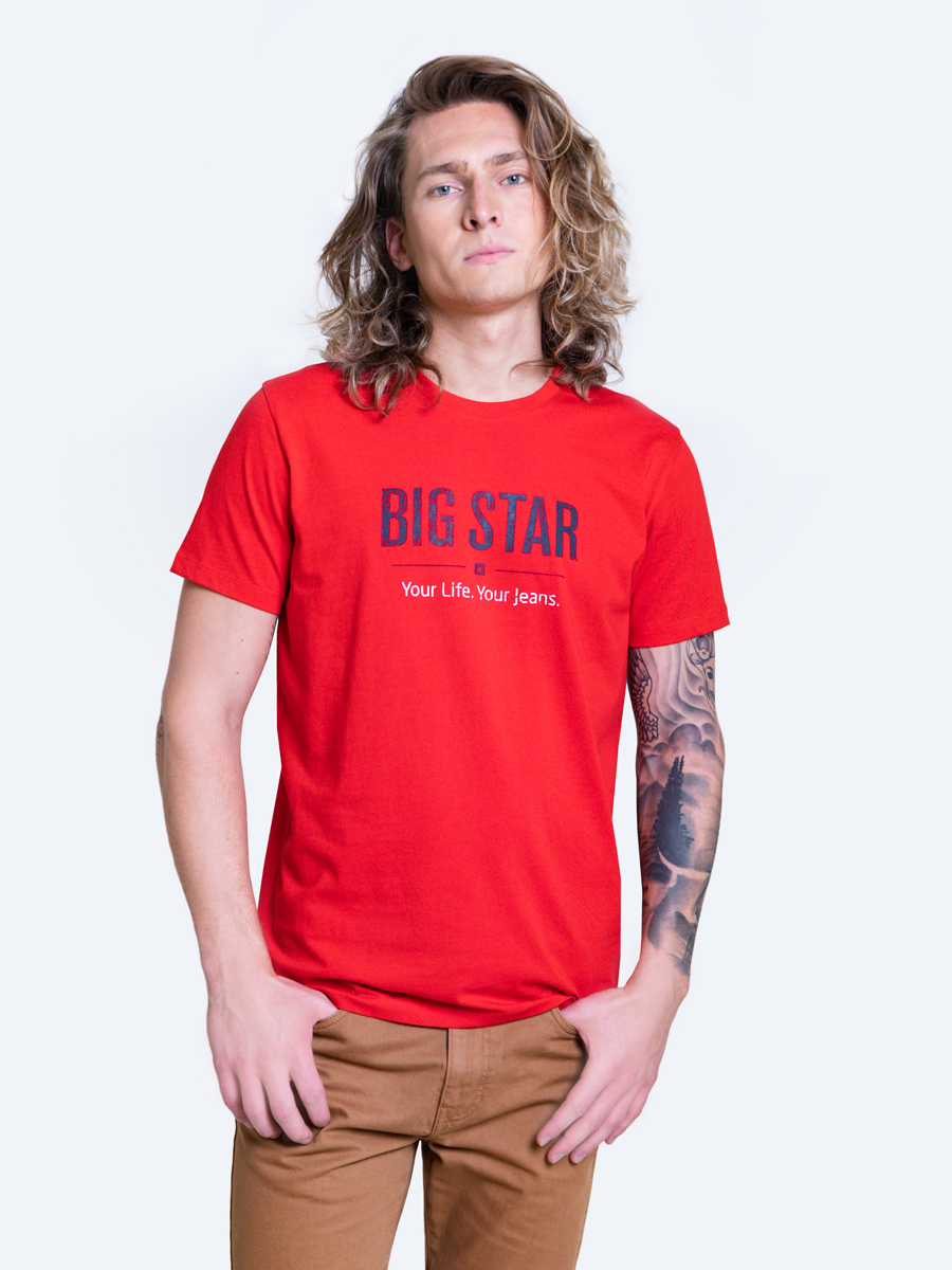 Levně Big Star Man's T-shirt_ss T-shirt 150045-603