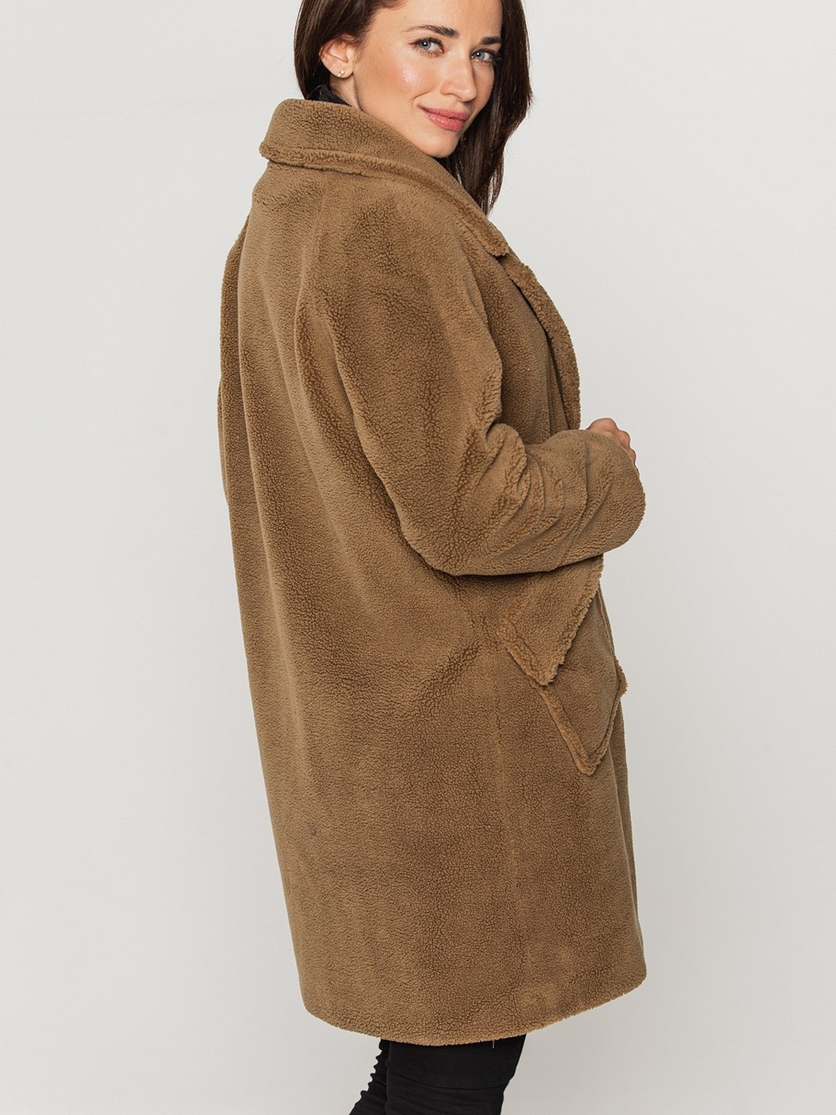 PERSO Woman's Original women's coat oversize "bear" reglan