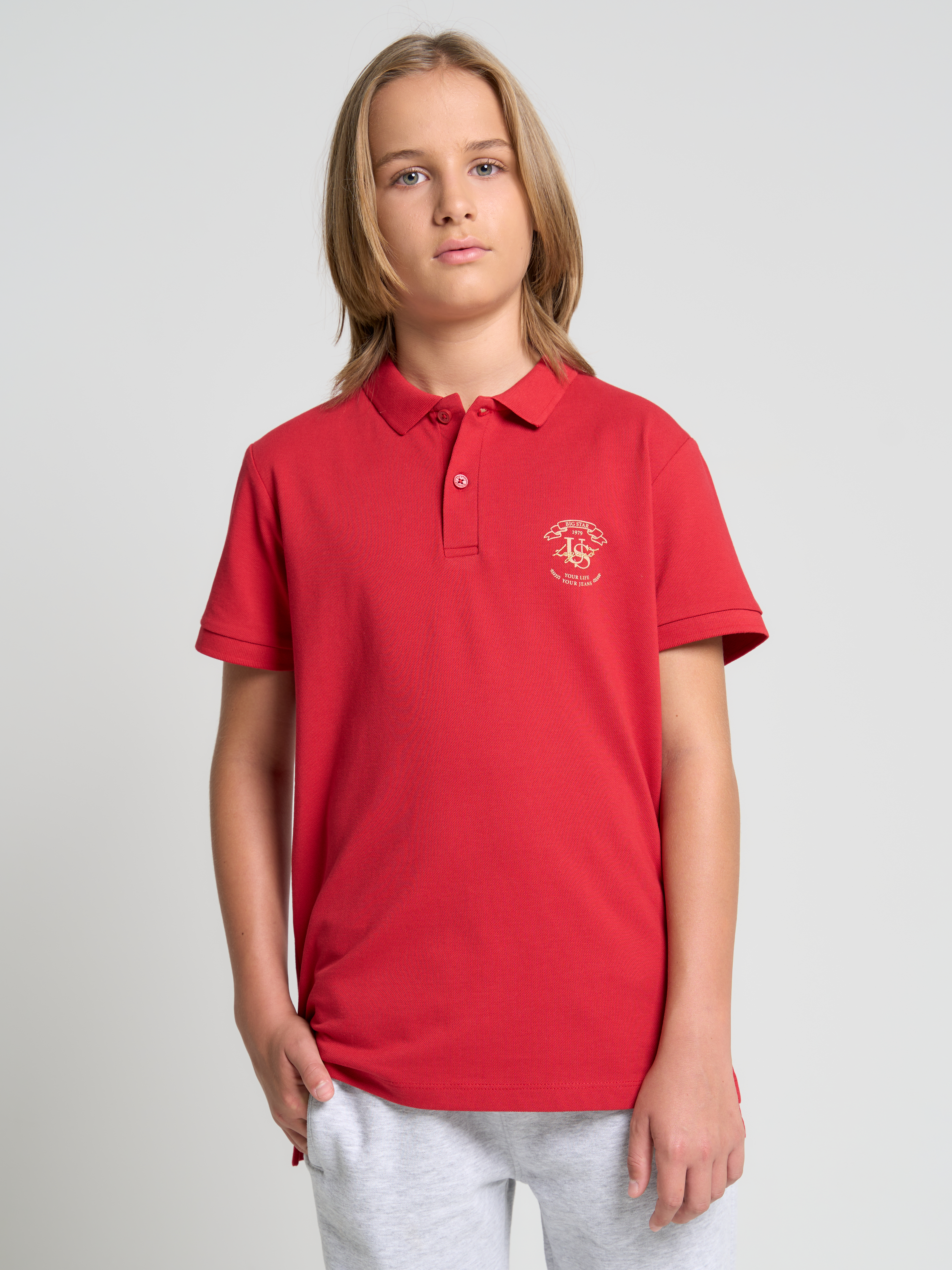 Big Star Kids's Polo T-shirt 152258