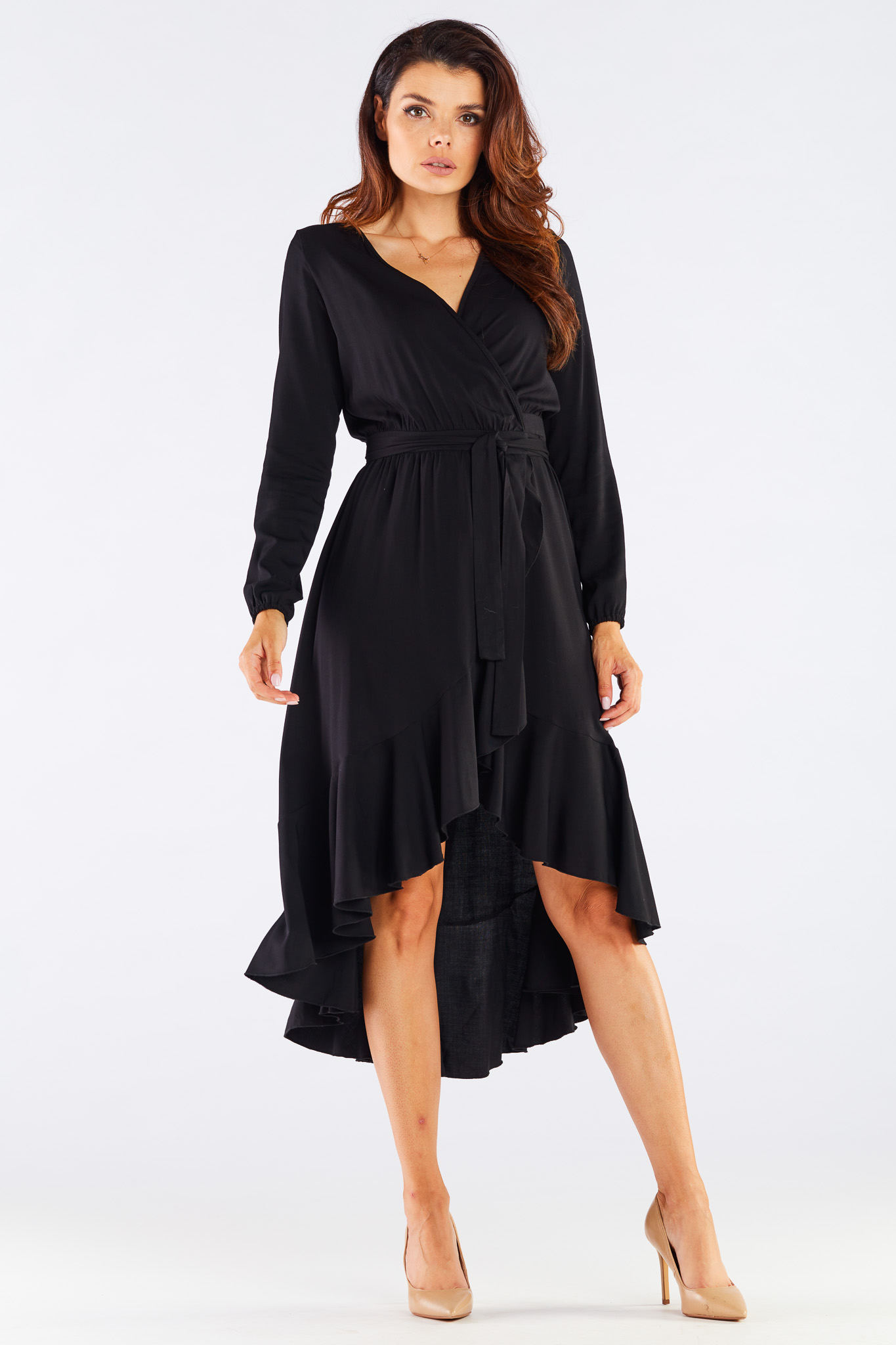 Awama Woman's Dress A456 Black