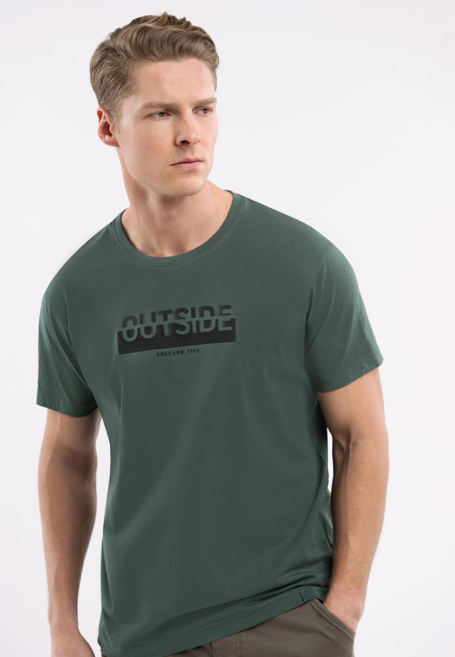 Levně Volcano Man's T-Shirt T-Outside
