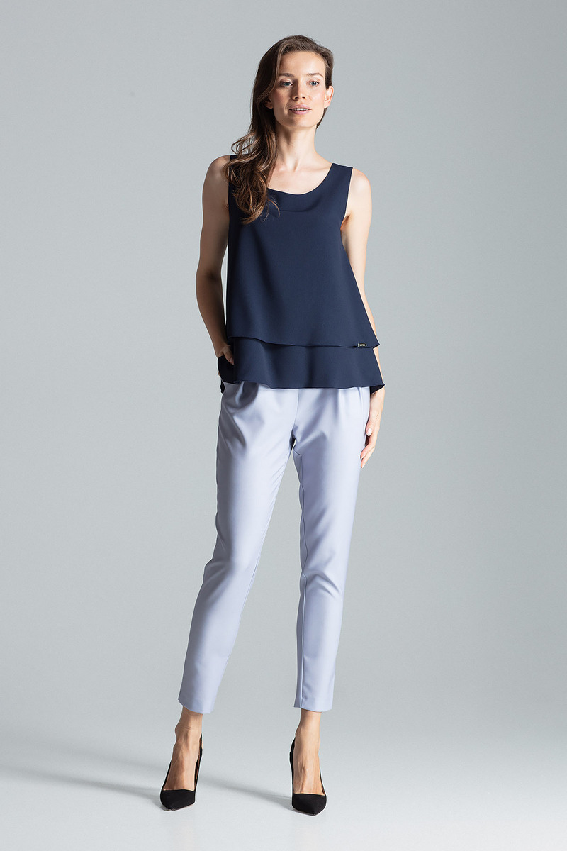 Figl Femeii Bluza M679 Navy