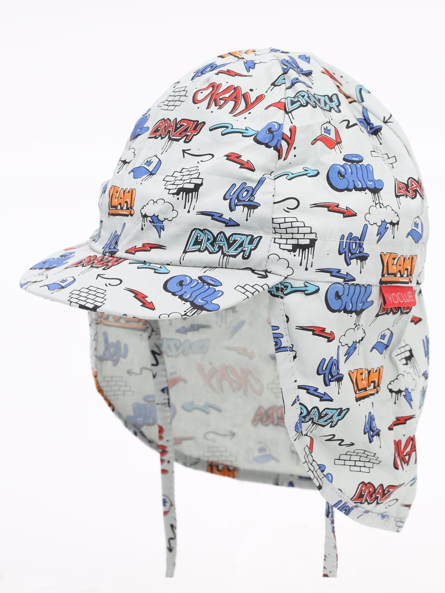 Yoclub Kids's Boys' Summer Cap With Neck Protection CLE-0116C-A100