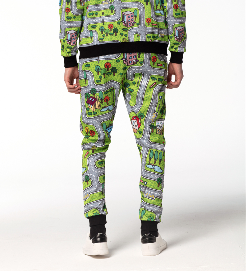 Mr. GUGU &amp; Miss GO Man&#039;s City Carpet Track Pants PNS-W-548 2177