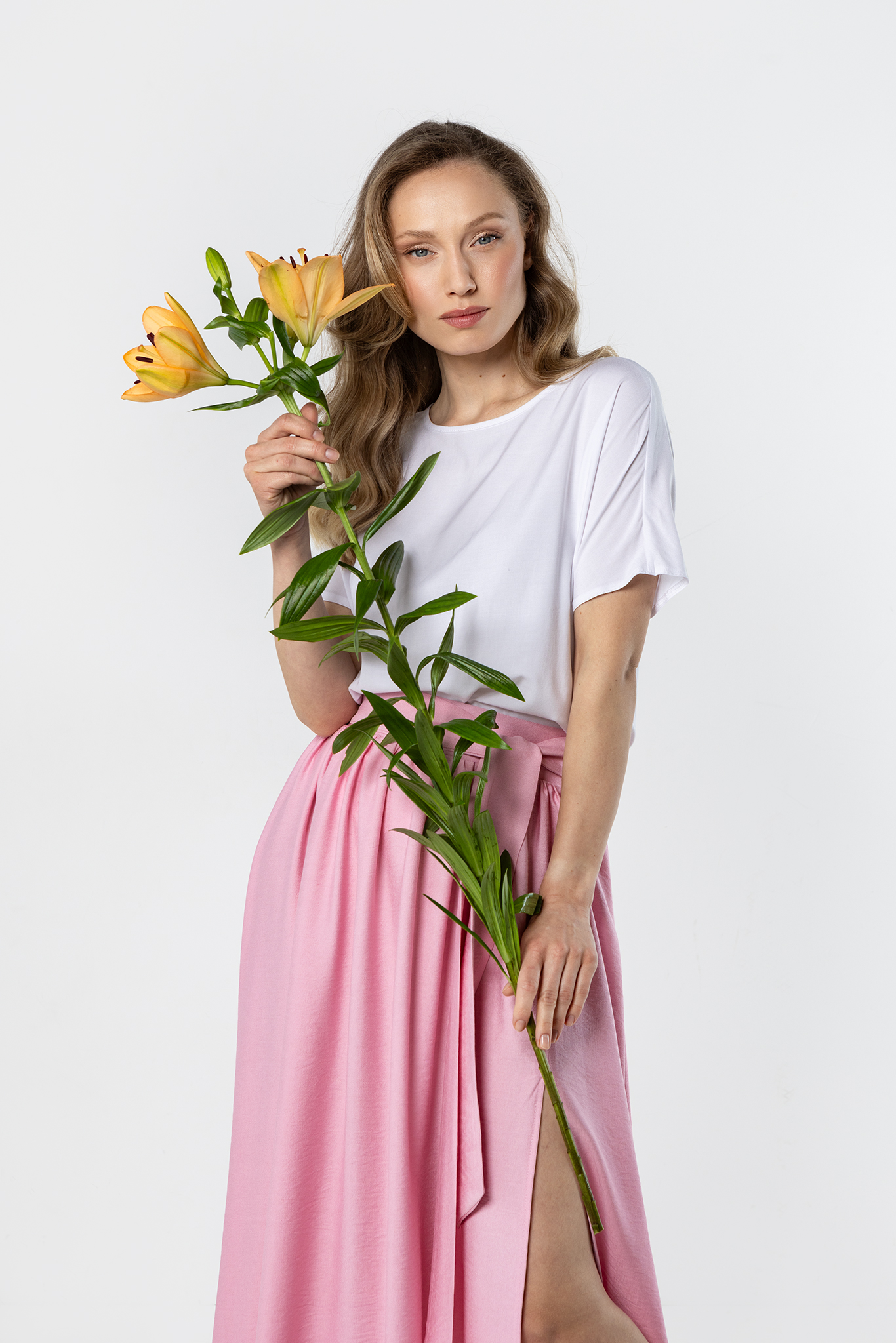 Дамска макси пола A763