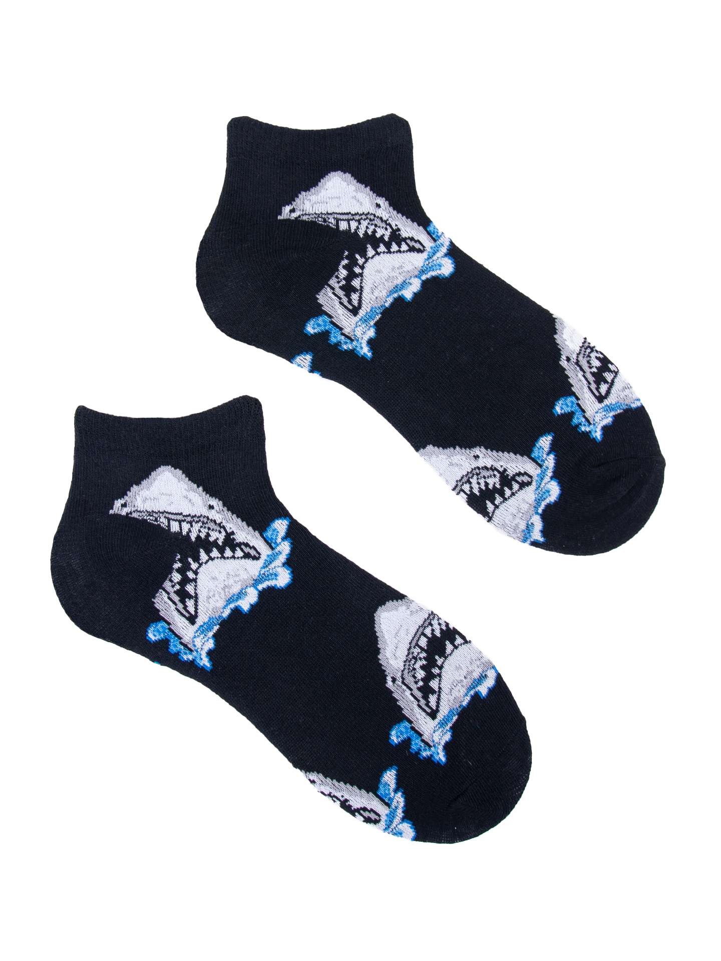 Levně Yoclub Unisex's Ankle Funny Cotton Socks Patterns Colours SKS-0086U-B100