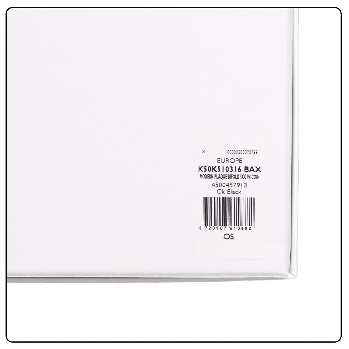 CALVIN KLEIN MEN'S WALLET BLACK