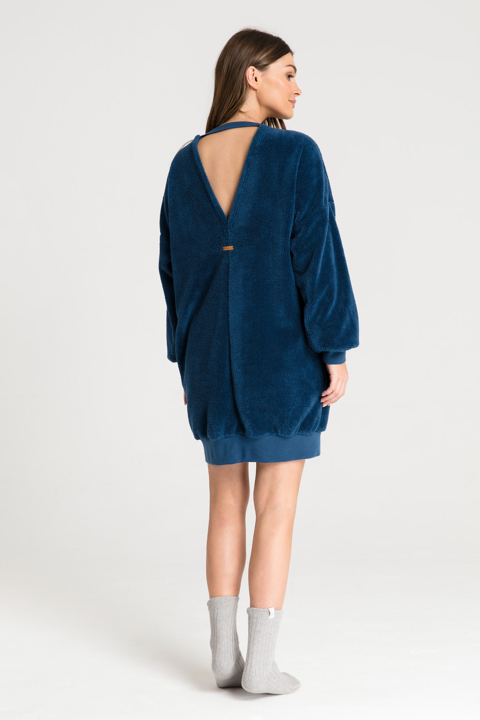 LaLupa Woman&#039;s Tunic LA082 Navy Blue