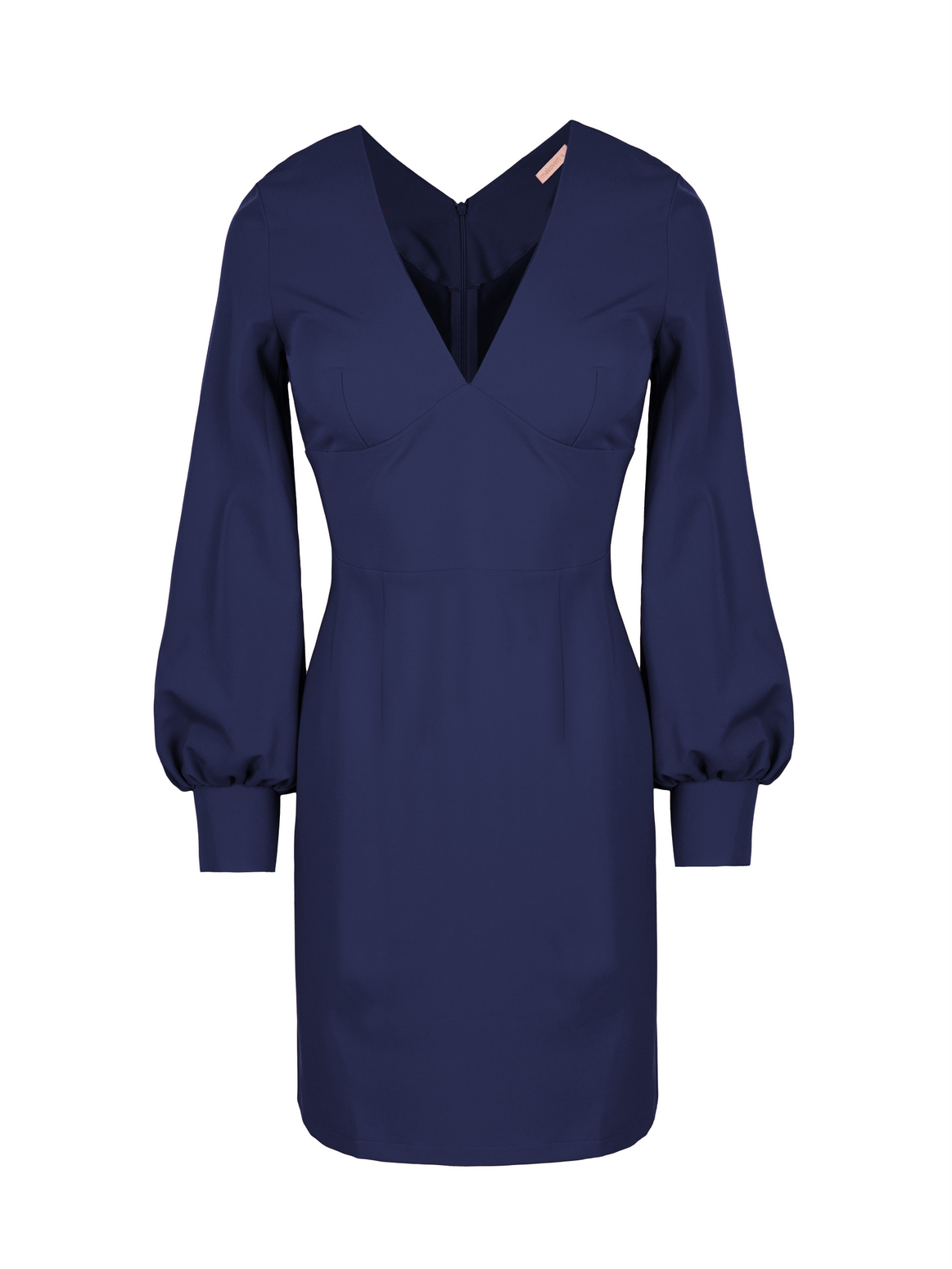 Makover Dámské šaty K027 Námořnická modř