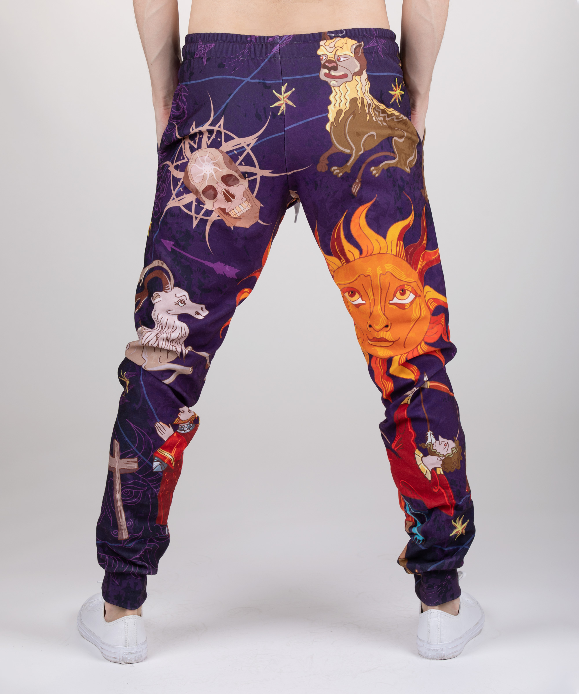 Aloha de la Deer Unisex's Astronancy Sweatpants SWPN-PC AFD666