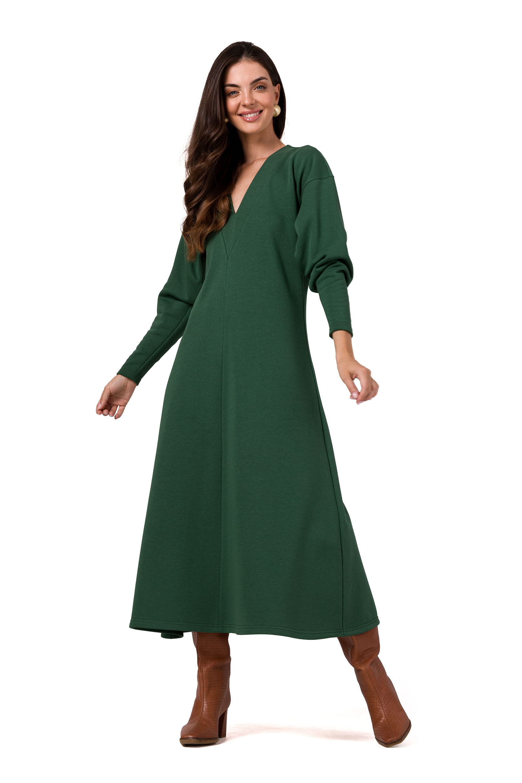 BeWear Woman's Dress B267 Grass