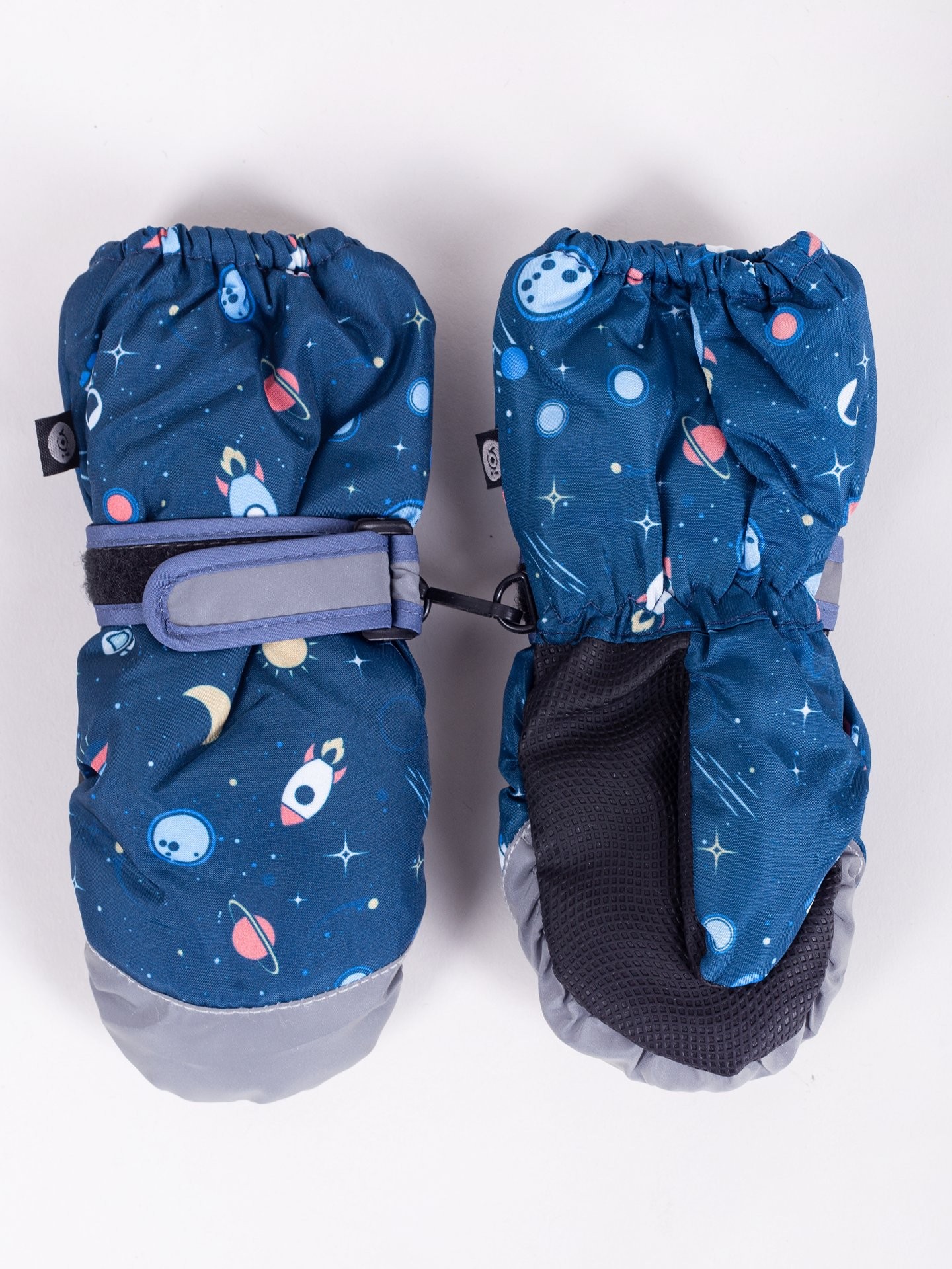 Yoclub Kids's Children's Winter Ski Gloves REN-0237C-A110 Navy Blue