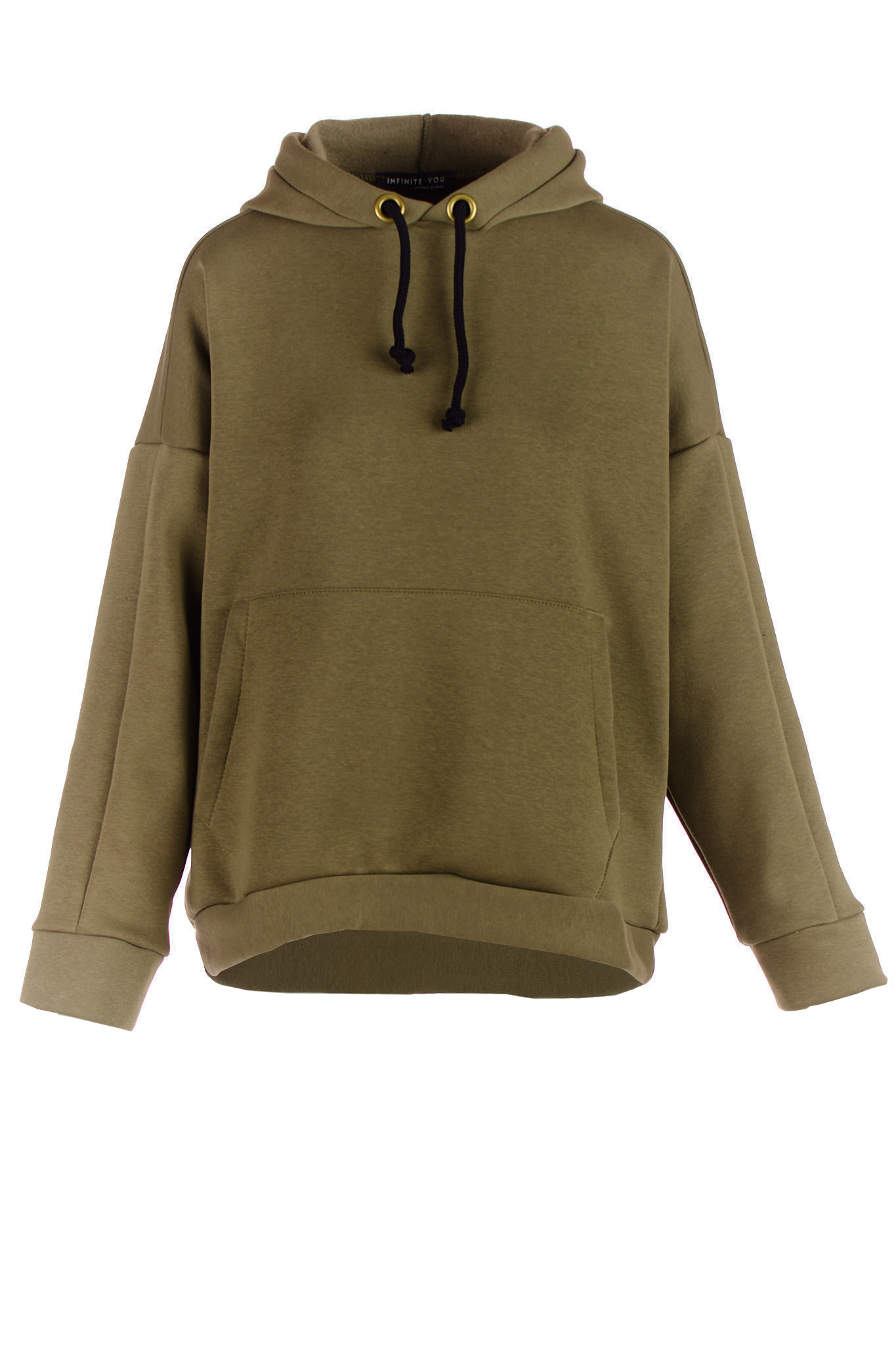 Infinite You Woman's Hoodie M223 kaki