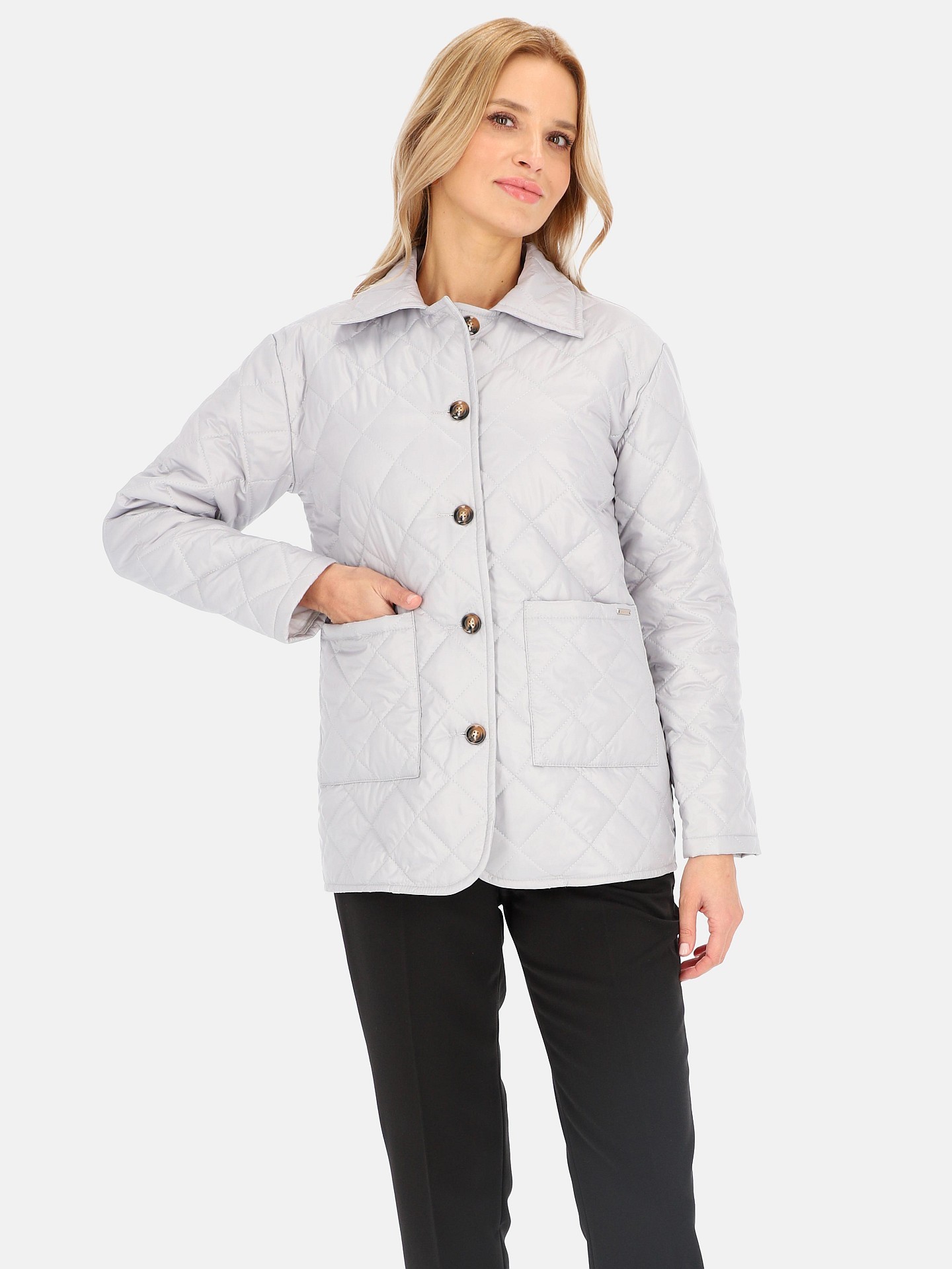 PERSO Woman's Women's spring short quilted jacket