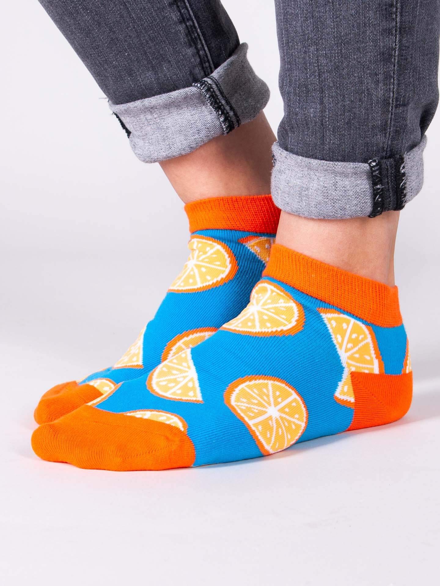 Levně Yoclub Unisex's Ankle Funny Cotton Socks Patterns Colours SKS-0086U-A100