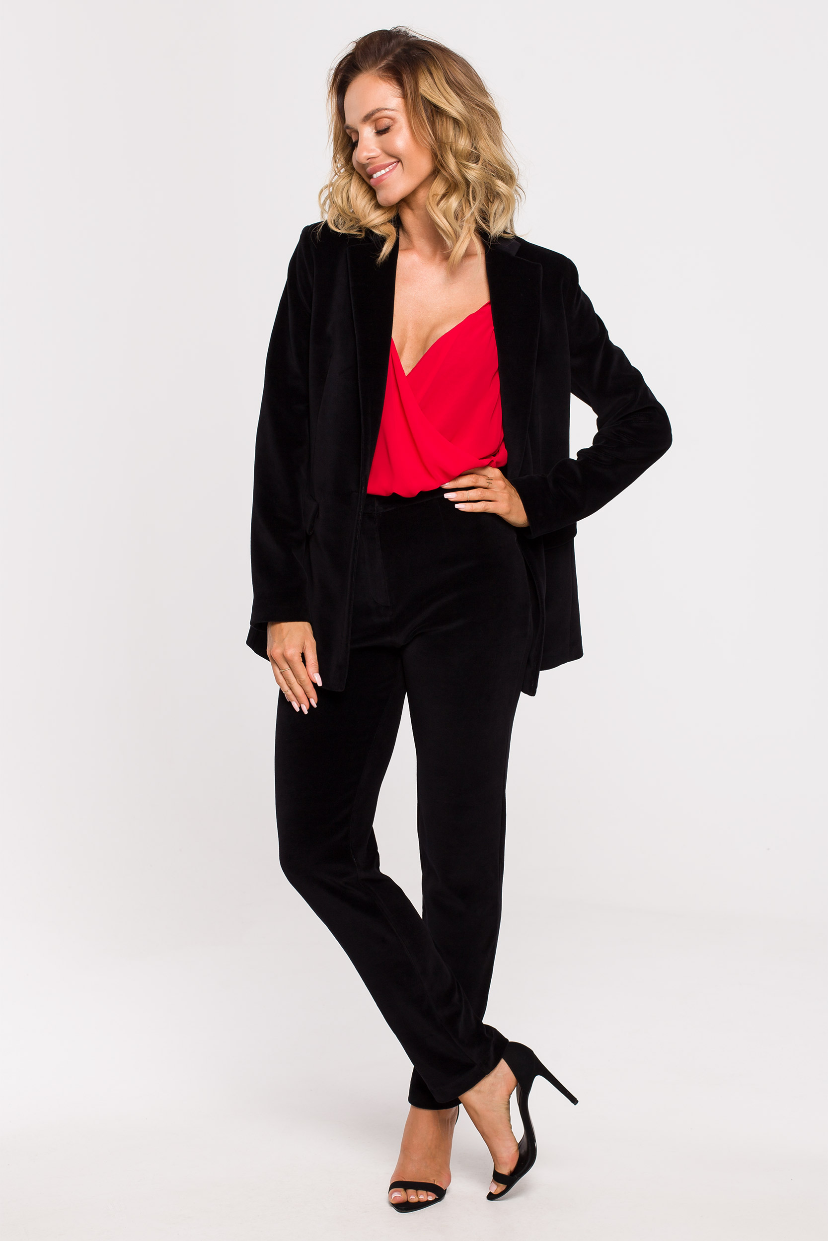 Sacou dama, Made Of Emotion Made_Of_Emotion_Jacket_M643_Black