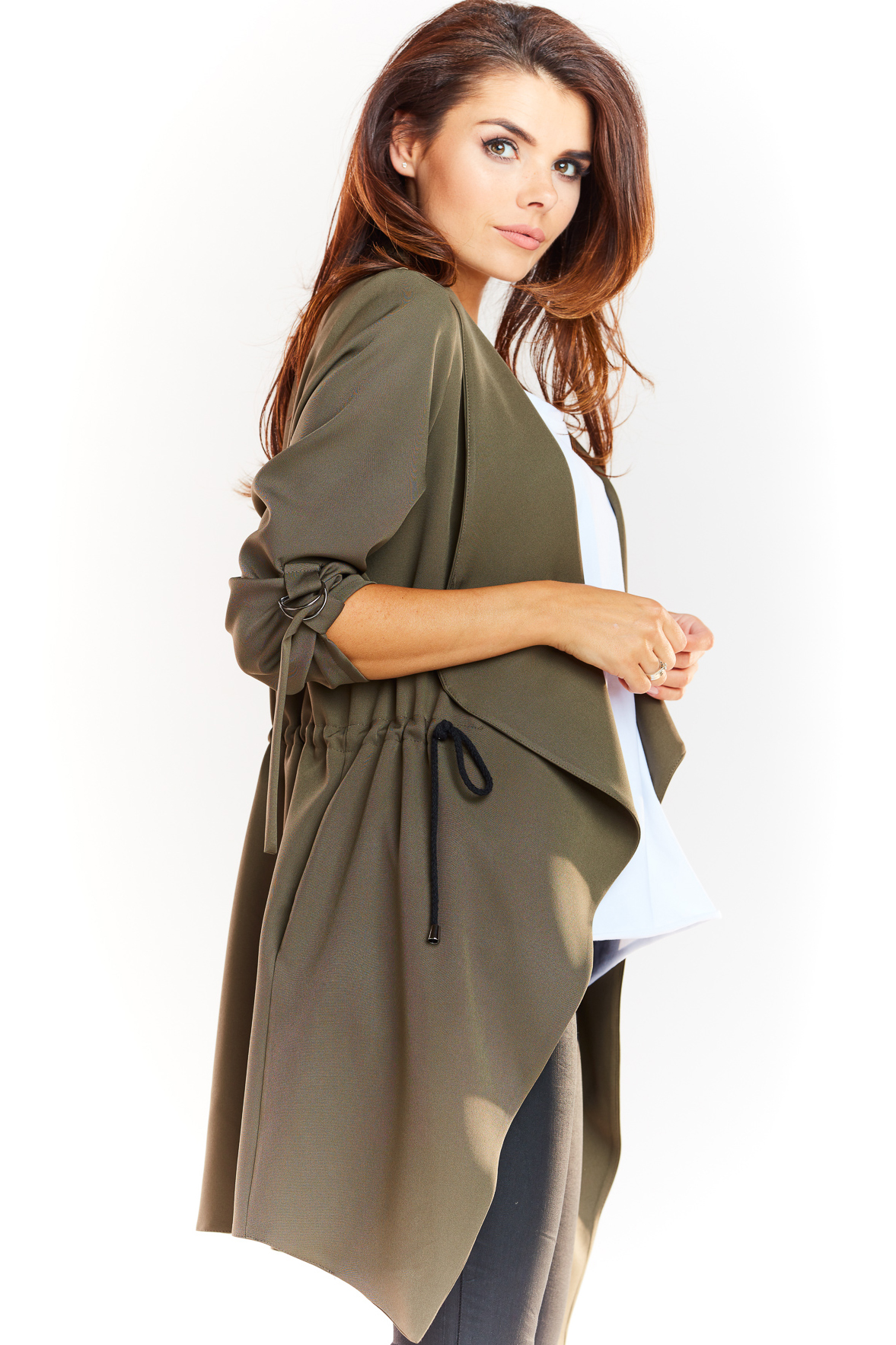 Awama Woman's Jacket A335 Kaki