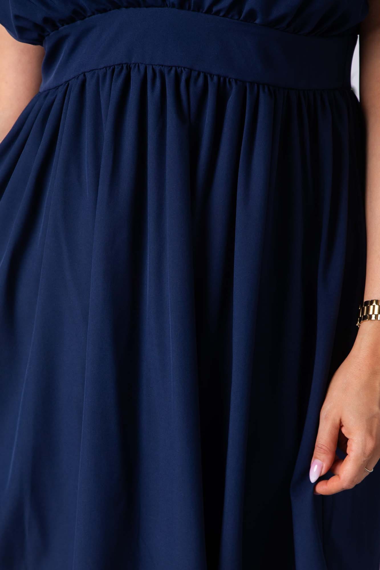 Rochie pentru femeie Karko SA589 bleumarin