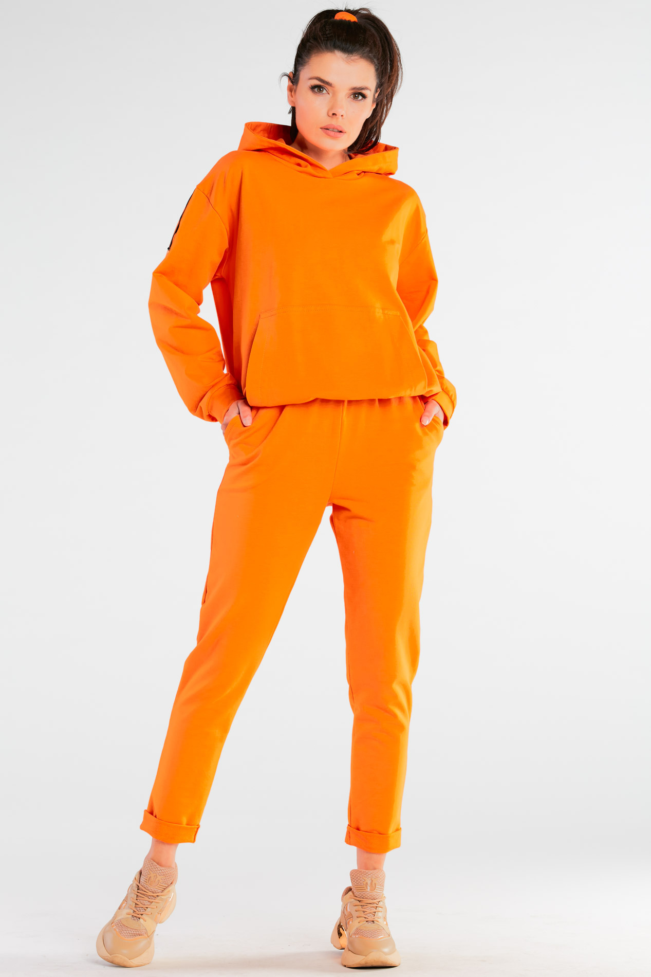 Infinite You Woman's Pants M250 Orange