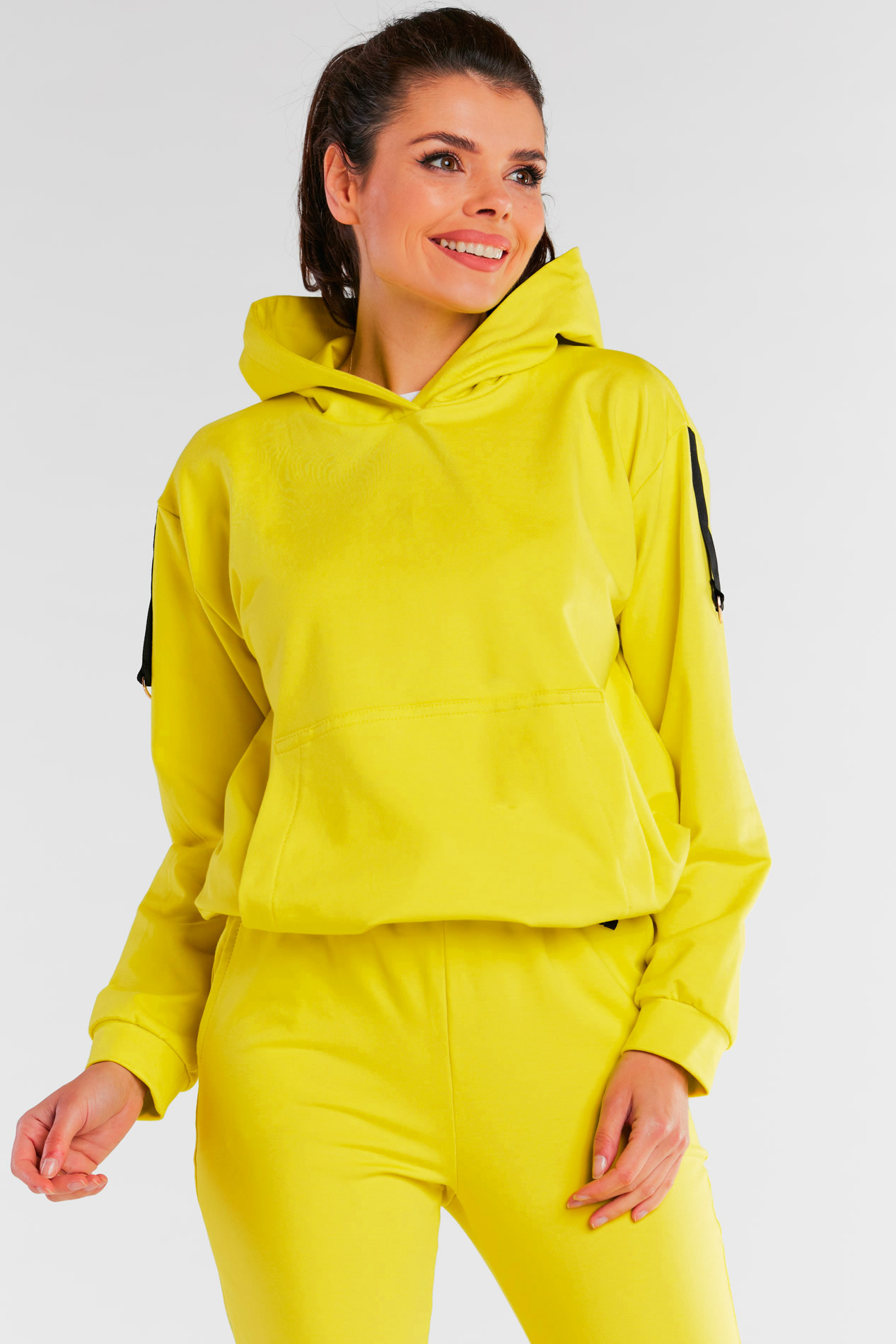 Infinite You Woman's Hoodie M248 Lime