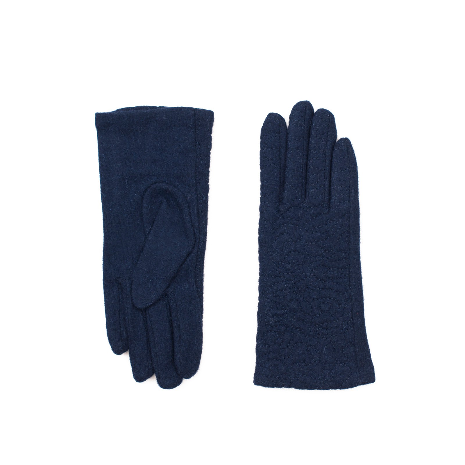 Levně Art Of Polo Woman's Gloves rk16512-2 Navy Blue