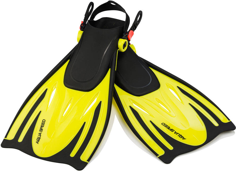 AQUA SPEED Unisex's Snorkel Flippers Wombat