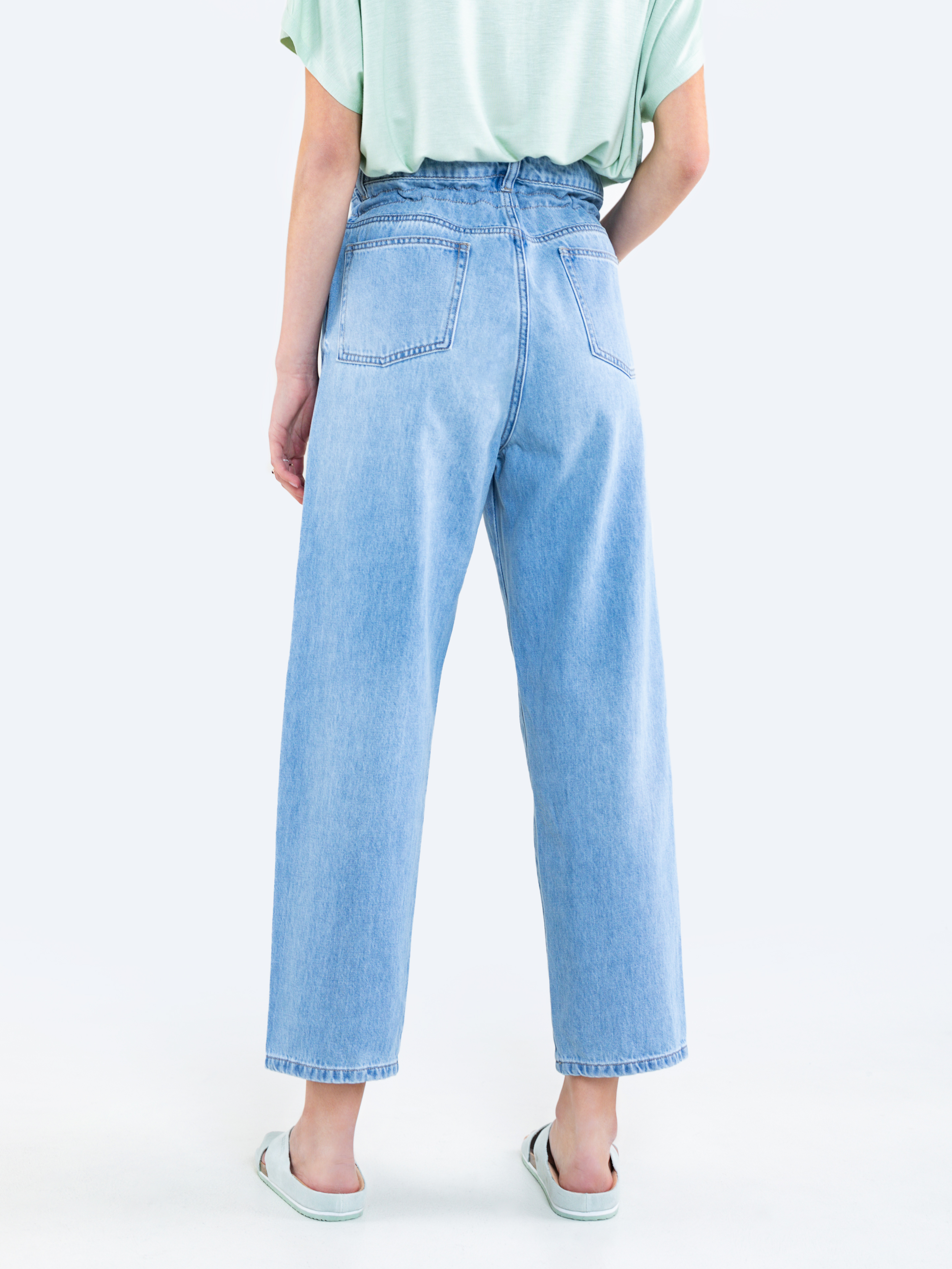 Big Star Woman's -- Pantaloni 115617 Denim-185