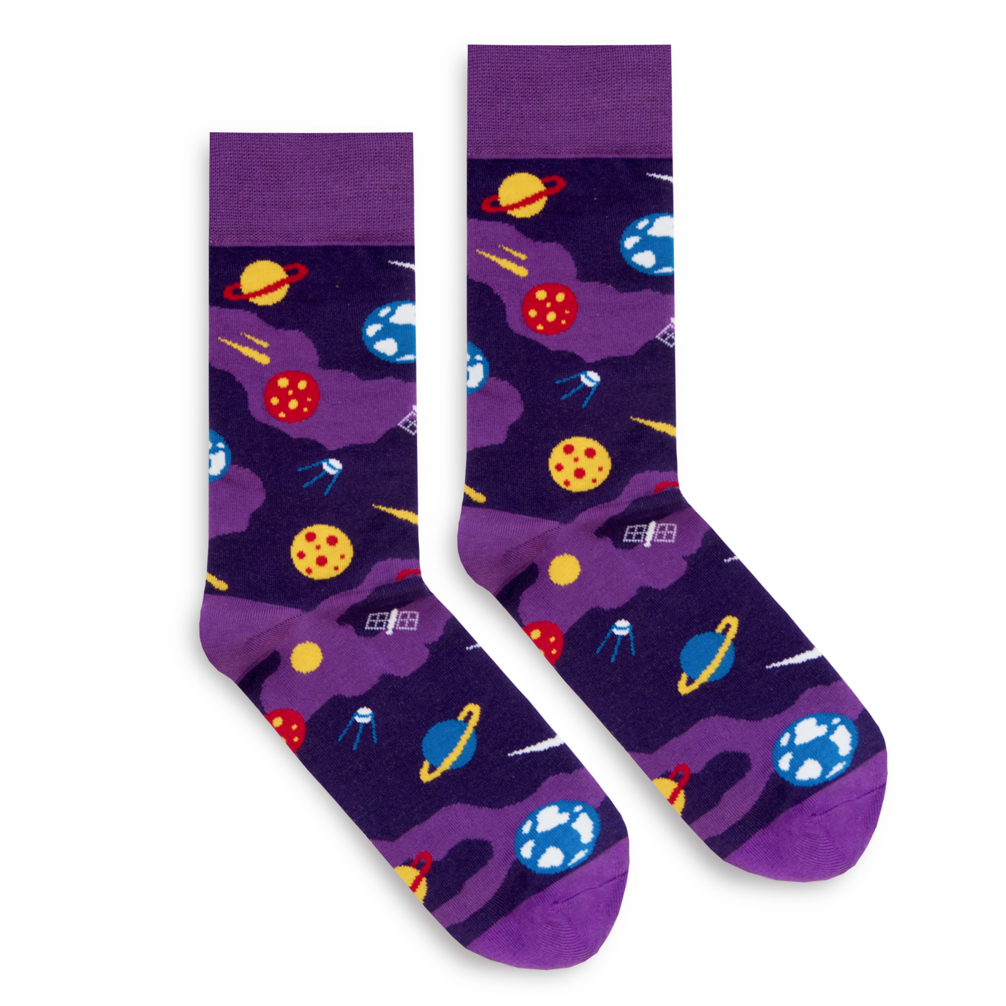 Levně Banana Socks Unisex's Socks Classic Planets
